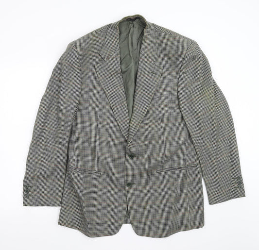 Mens UK Size 42 BHS Regular Green Suit Jacket