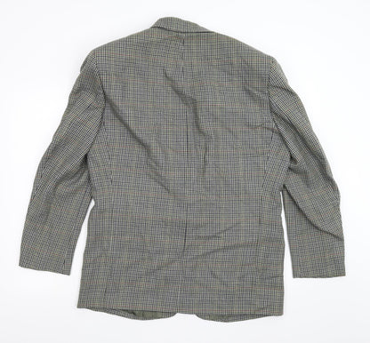 Mens UK Size 42 BHS Regular Green Suit Jacket