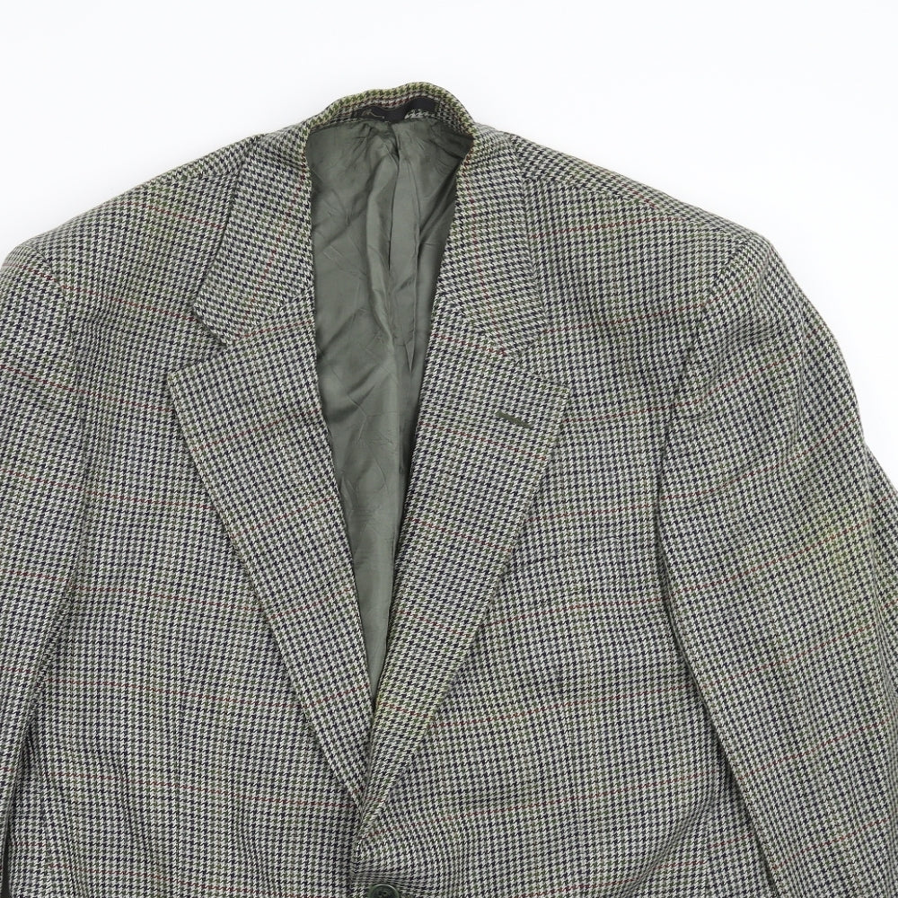 Mens UK Size 42 BHS Regular Green Suit Jacket