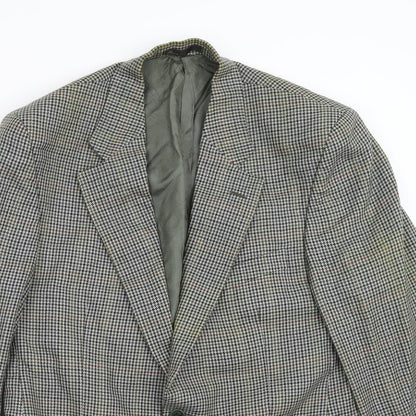 Mens UK Size 42 BHS Regular Green Suit Jacket