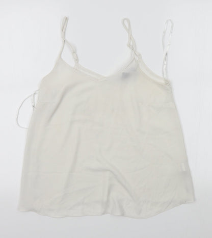 Atmosphere Womens White   Camisole Tank Size 8