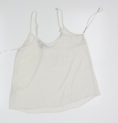 Atmosphere Womens White   Camisole Tank Size 8
