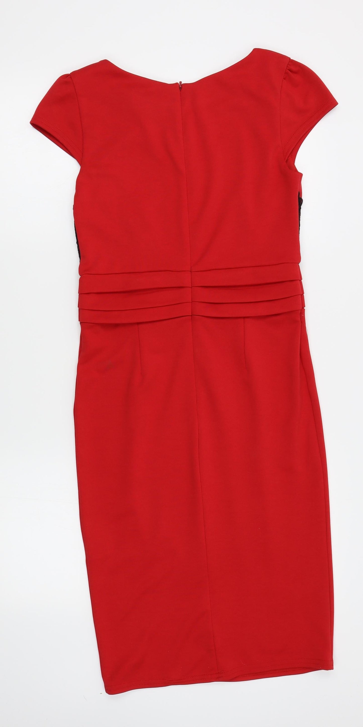 with love jessica Womens Red   Pencil Dress  Size 10