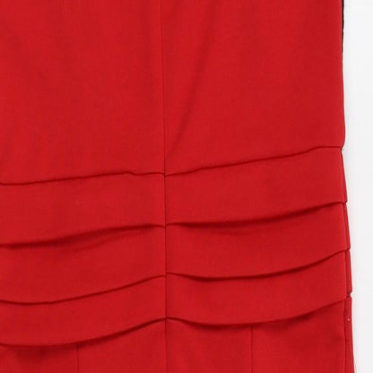 with love jessica Womens Red   Pencil Dress  Size 10