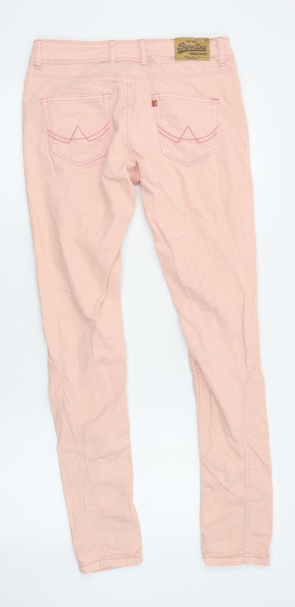 strutt Womens Pink   Straight Jeans Size 30 L32 in
