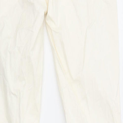 FC Jeans Womens Ivory   Straight Jeans Size 10 L29 in