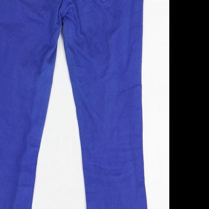 F&F Womens Blue   Straight Jeans Size 10 L25 in