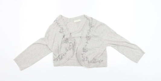 Womens UK Size 14 Marks and Spencer Grey Cardigan Jumper