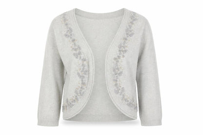 Womens UK Size 14 Marks and Spencer Grey Cardigan Jumper