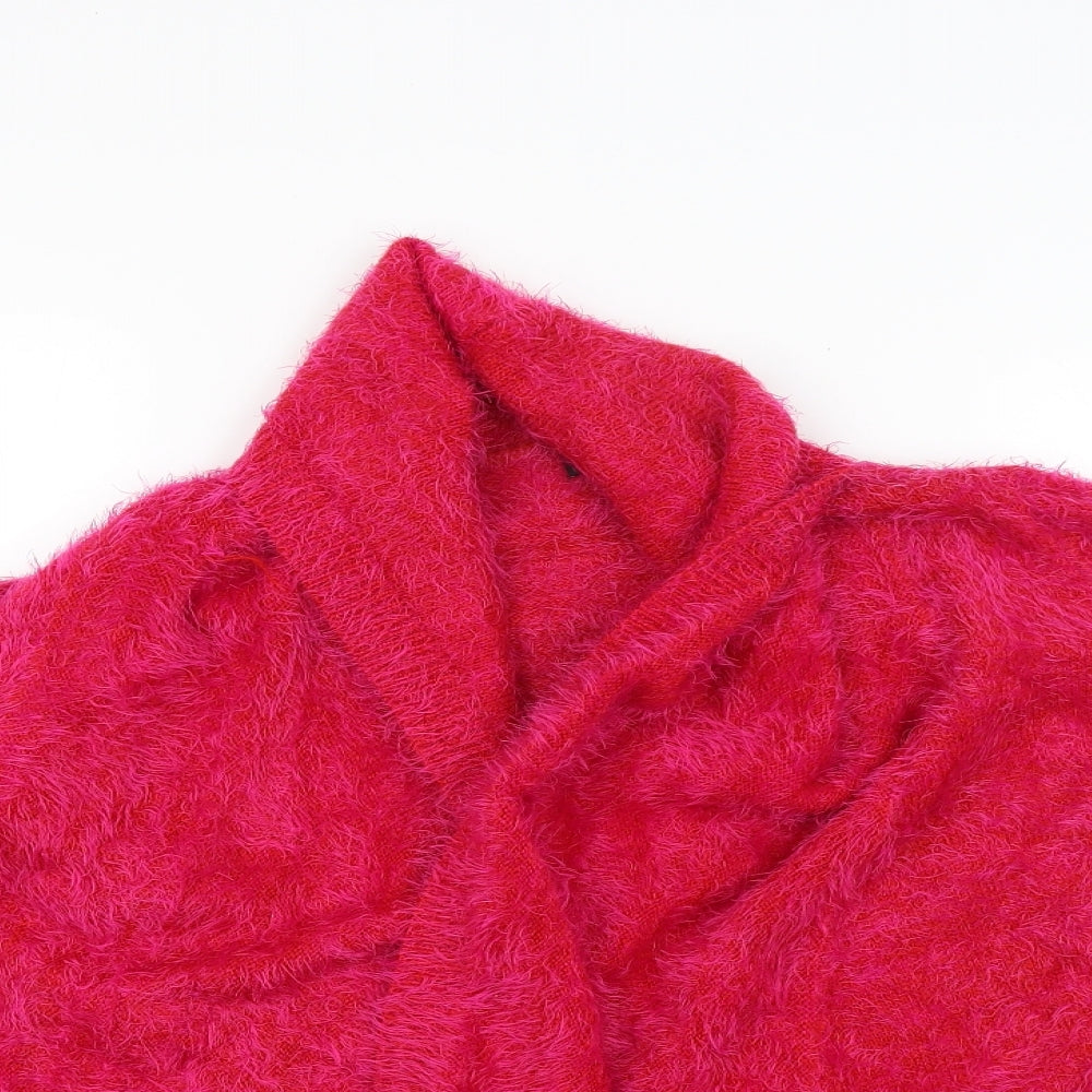 MINKPINK Womens Pink   Cardigan Jumper Size S