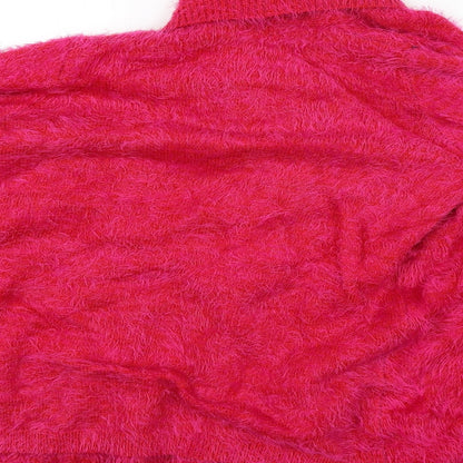 MINKPINK Womens Pink   Cardigan Jumper Size S
