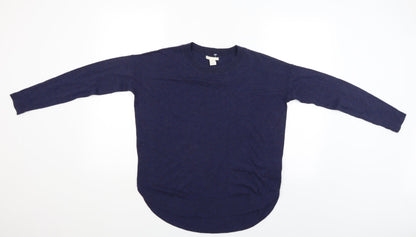 Womens UK Size XS H&M Beige Pullover Jumper