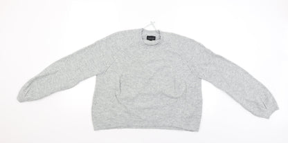 Topshop Womens Grey   Pullover Jumper Size 10