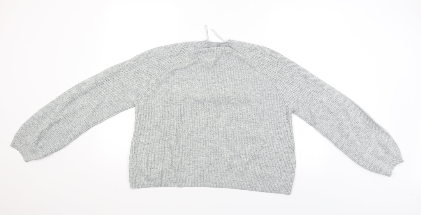 Topshop Womens Grey   Pullover Jumper Size 10