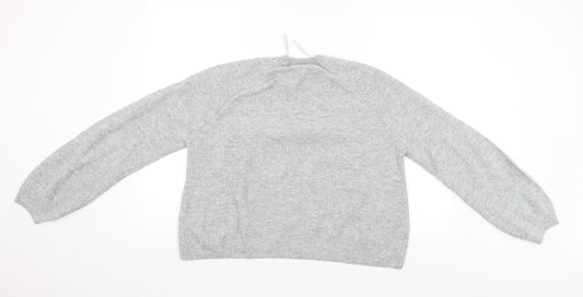 Topshop Womens Grey   Pullover Jumper Size 10