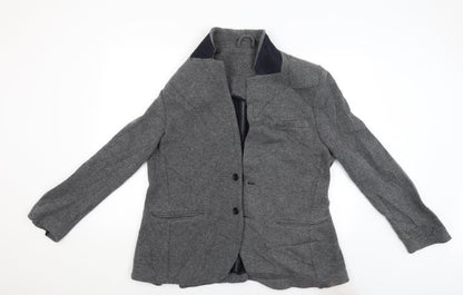 Womens UK Size 44 River Island Grey Jacket