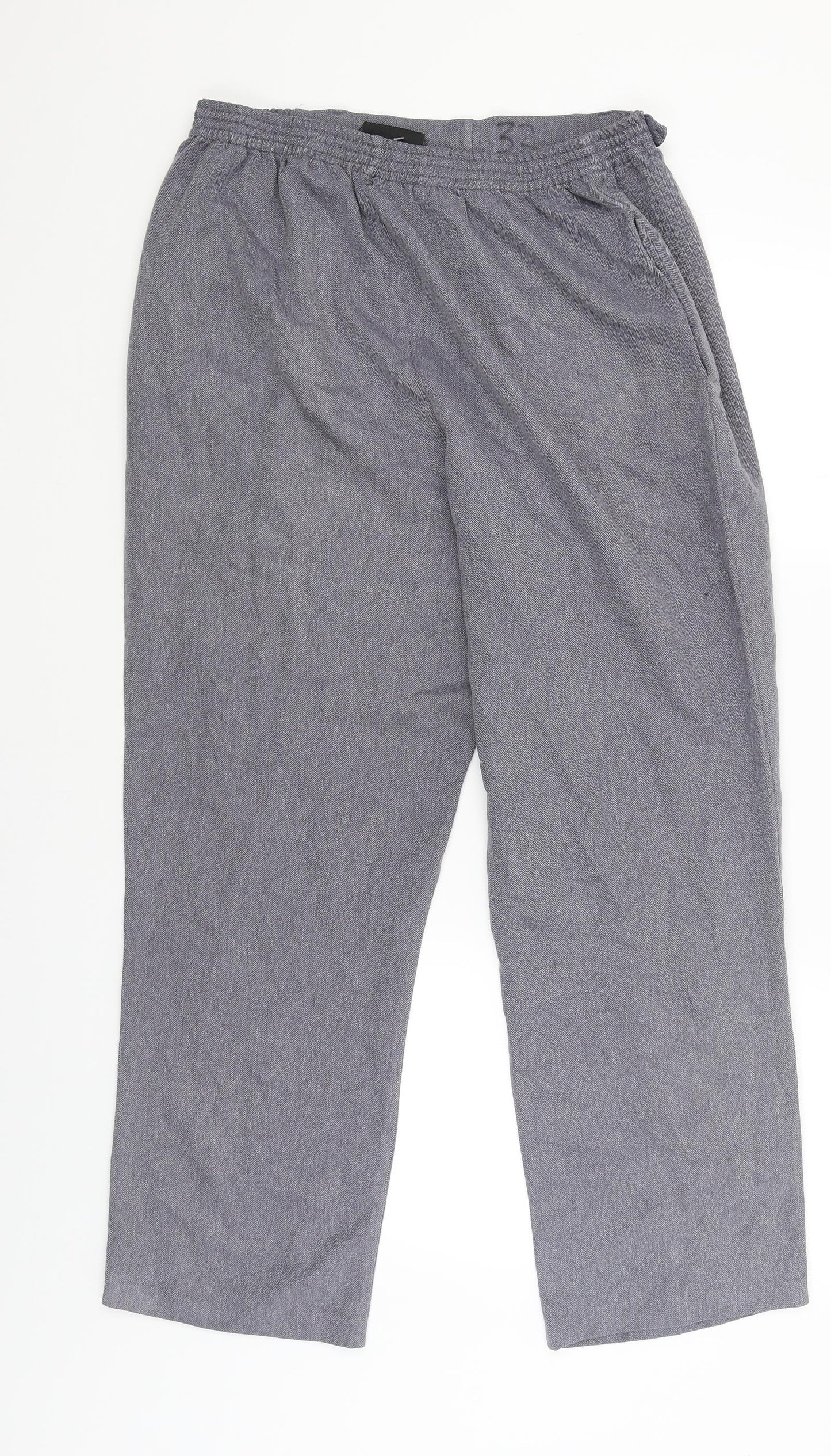 Womens UK Size 32 BHS Regular Fit Jegging Grey Trousers