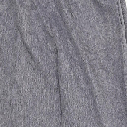 Womens UK Size 32 BHS Regular Fit Jegging Grey Trousers