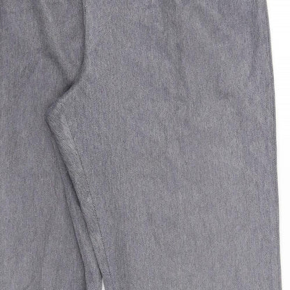 Womens UK Size 32 BHS Regular Fit Jegging Grey Trousers