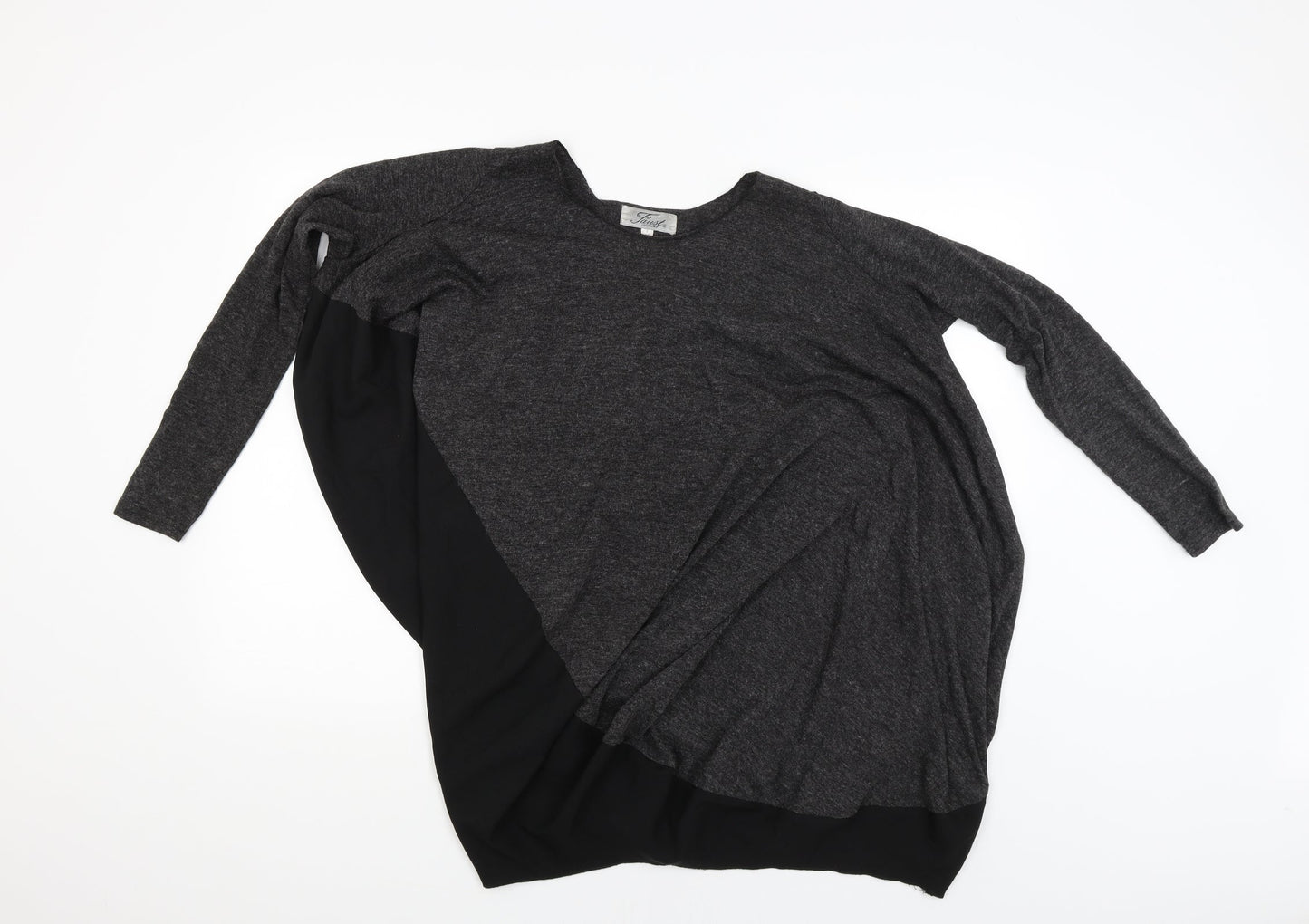 Faust Womens Grey   Pullover Jumper Size M