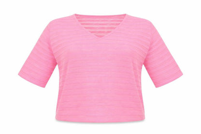 Womens UK Size 14 NEXT Pink Basic Blouse