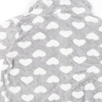 Matalan Womens Grey Solid  Babydoll Dress Size S  - Hearts