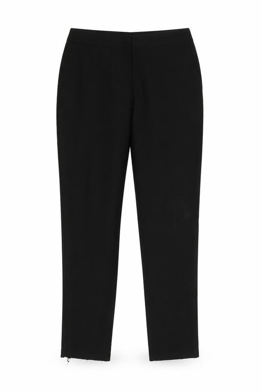Womens UK Size 12 ASOS Regular Fit  Black Trousers