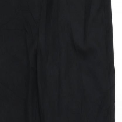 M&S Womens Black   Trousers  Size 14 L25 in