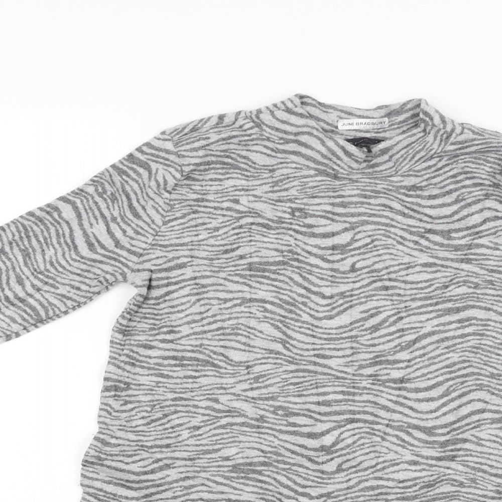 Womens UK Size S M&S Grey Pullover Jumper