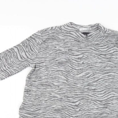 Womens UK Size S M&S Grey Pullover Jumper