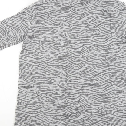Womens UK Size S M&S Grey Pullover Jumper