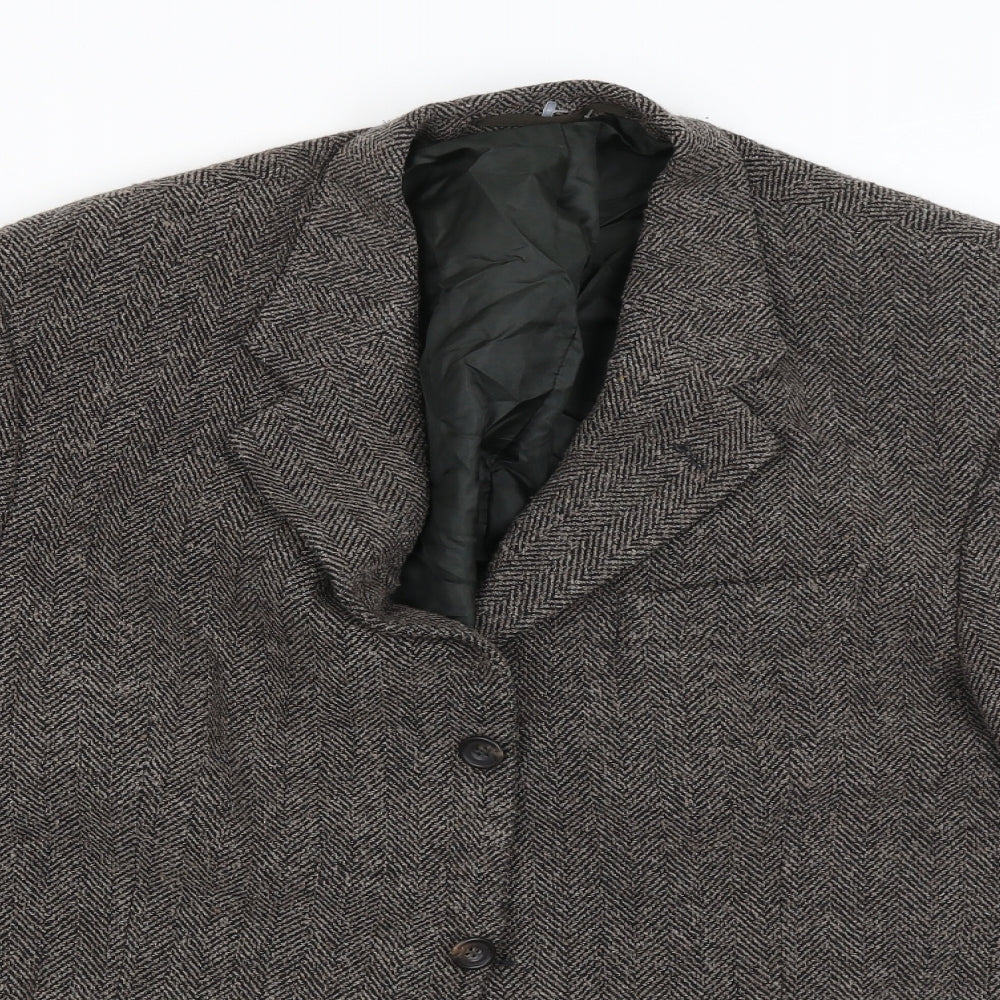 Womens UK Size M Debenhams Brown Jacket