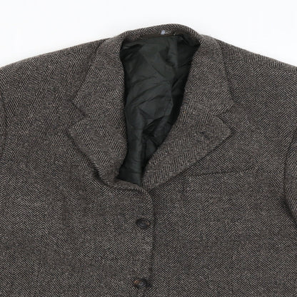 Womens UK Size M Debenhams Brown Jacket