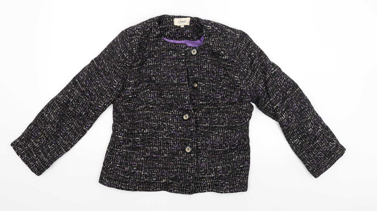Classic Womens Black   Jacket  Size 12