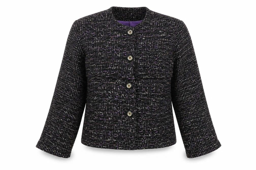 Womens UK Size 12 Classic Black Jacket