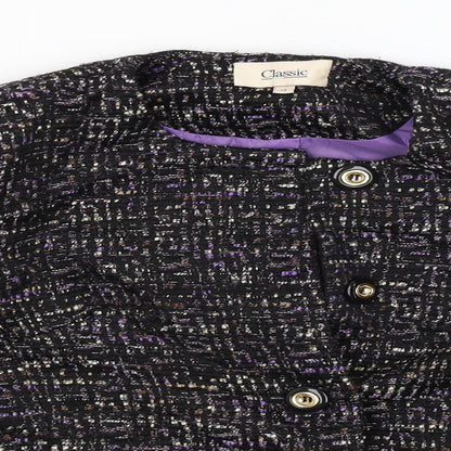 Classic Womens Black   Jacket  Size 12