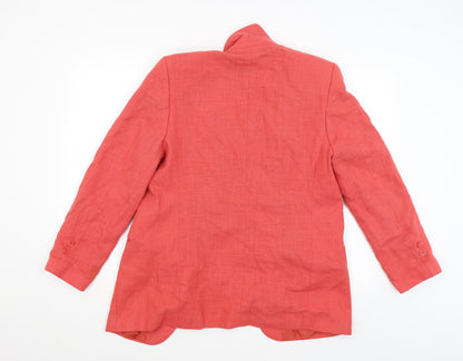 Womens UK Size 12 Preworn Red Jacket