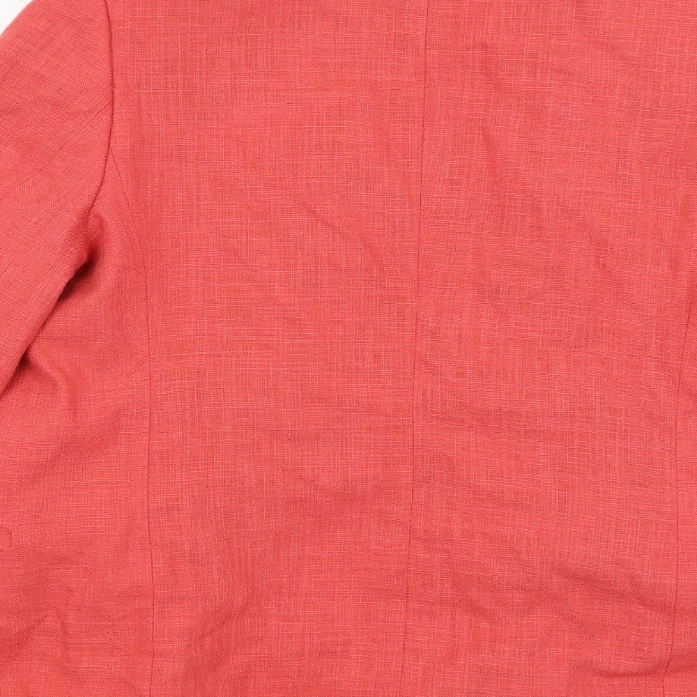Womens UK Size 12 Preworn Red Jacket