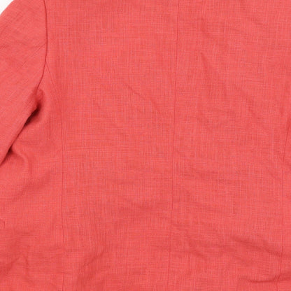 Womens UK Size 12 Preworn Red Jacket
