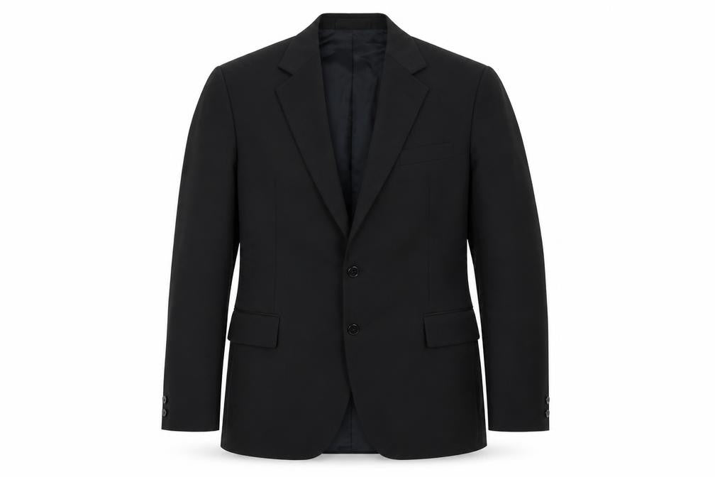 Mens UK Size 40 Burton Regular Black Suit Jacket