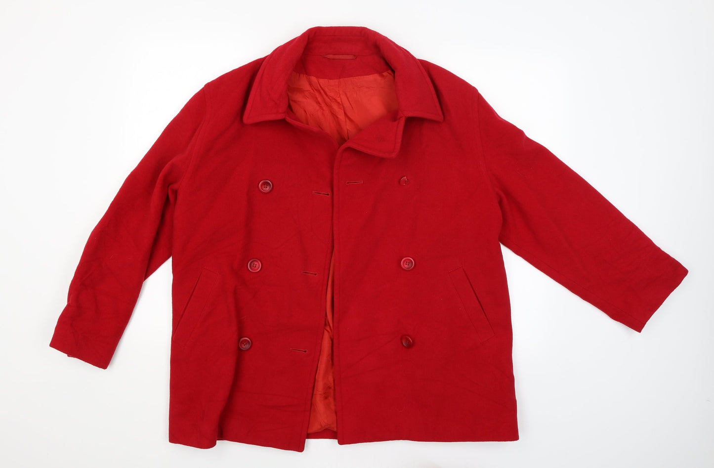 Womens UK Size S Preworn Red Jacket
