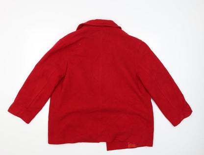 Womens UK Size S Preworn Red Jacket