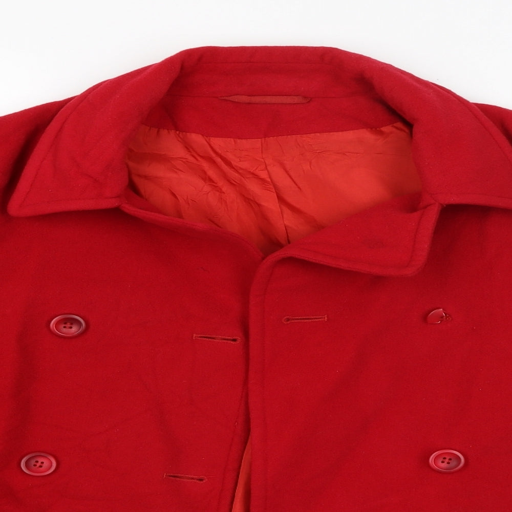 Womens UK Size S Preworn Red Jacket