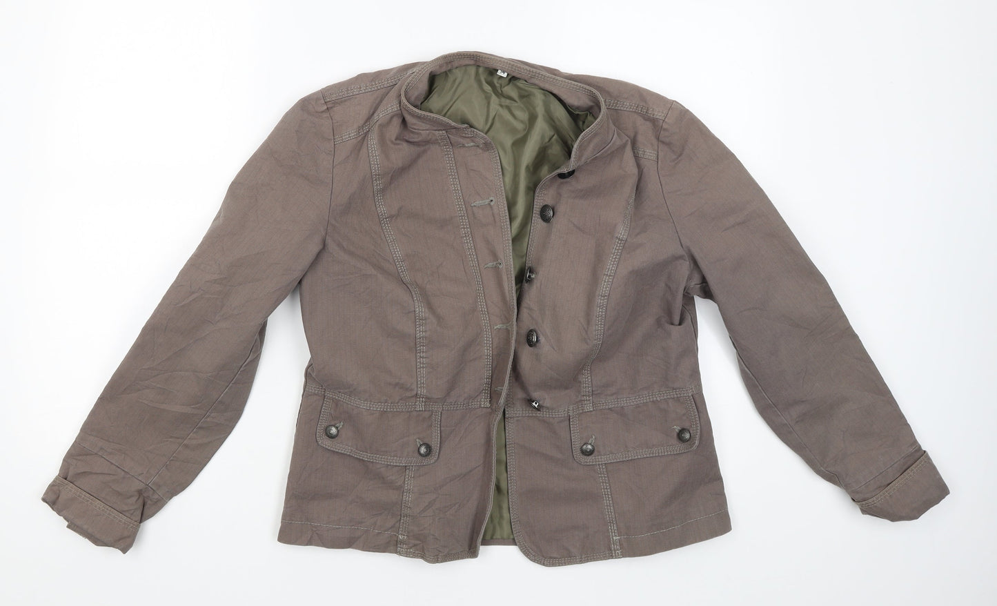 Womens UK Size 14 M&Co Grey Jacket