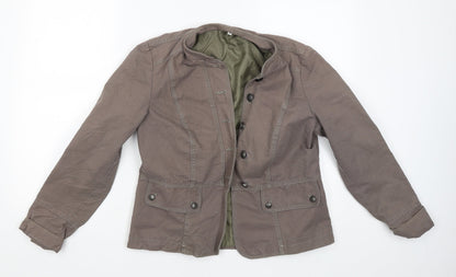 Womens UK Size 14 M&Co Grey Jacket