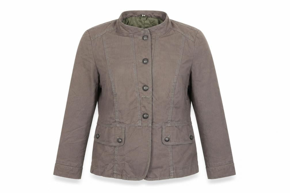 Womens UK Size 14 M&Co Grey Jacket