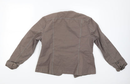 Womens UK Size 14 M&Co Grey Jacket