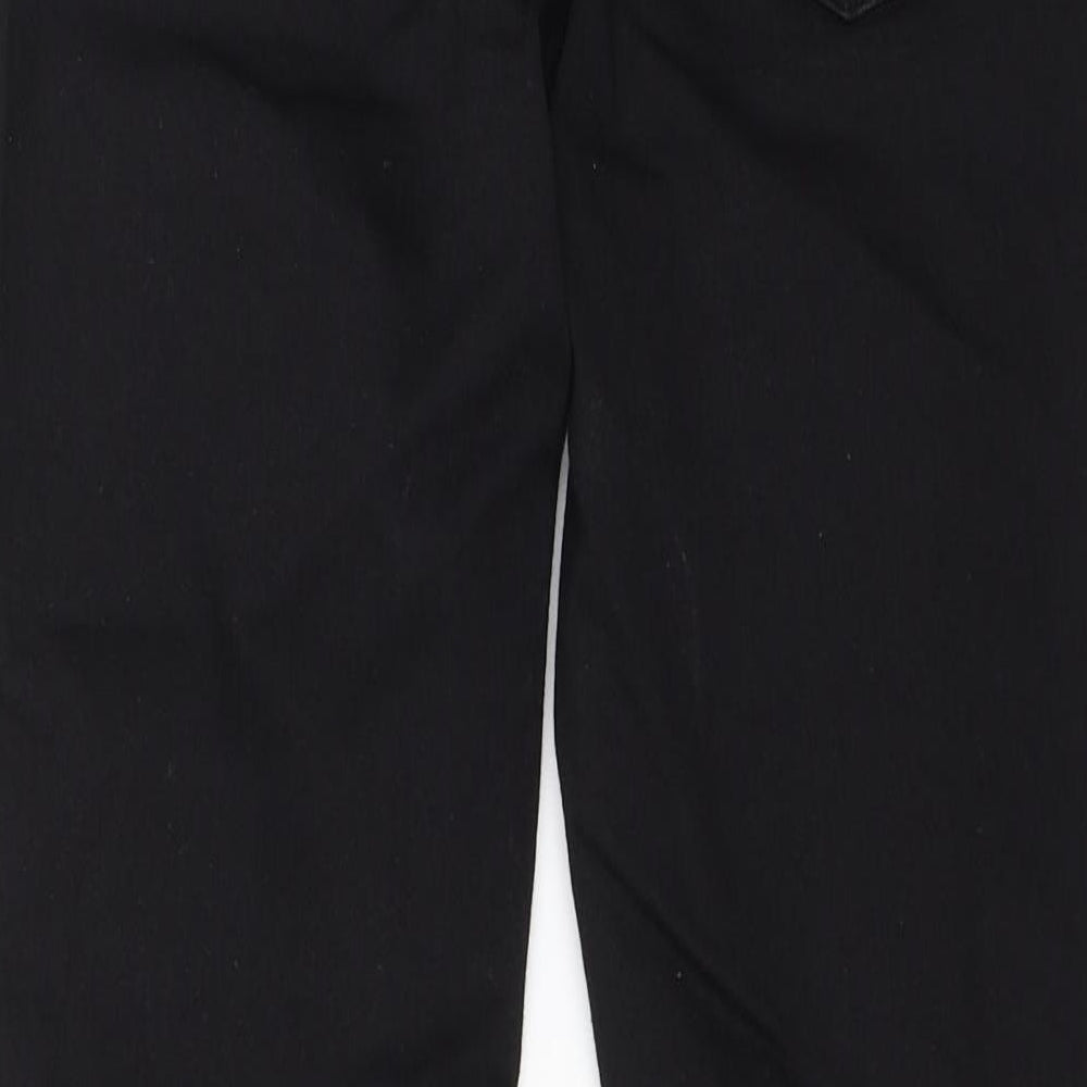 Topshop Womens Black  Denim Skinny Jeans Size 28 in L25 in