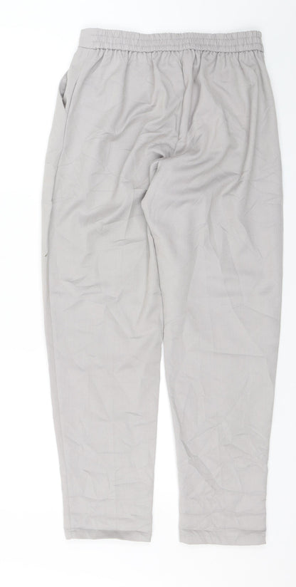 New Look Womens Grey   Trousers  Size 10 L26 in