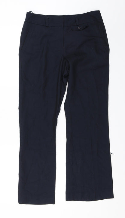 TU Womens Blue   Dress Pants Trousers Size 10 L26 in - Short length